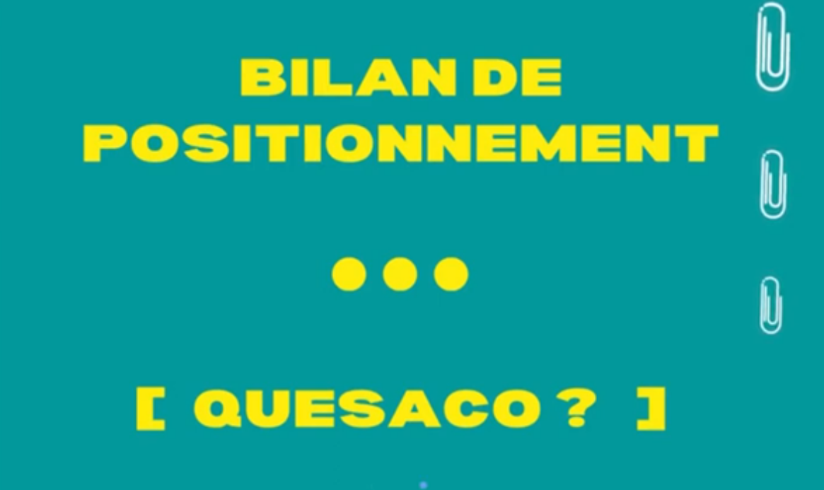 bilan positionnement